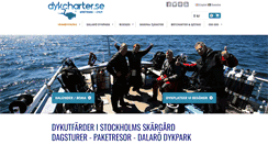 Desktop Screenshot of dykcharter.se